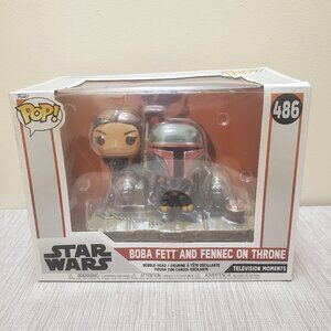Bobba Fett and Fennec on the Throne Funko POP! 486